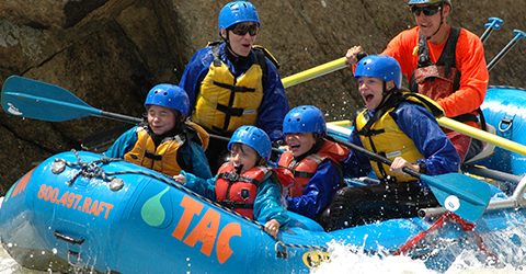 White Water Rafting with The Adventure Company